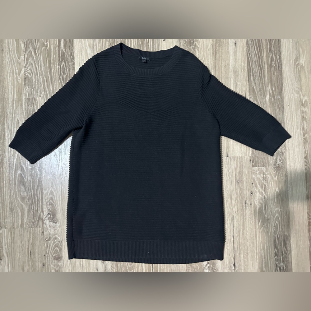 COS Ribbed Sweater‎ Dress Medium - Picture 3 of 7